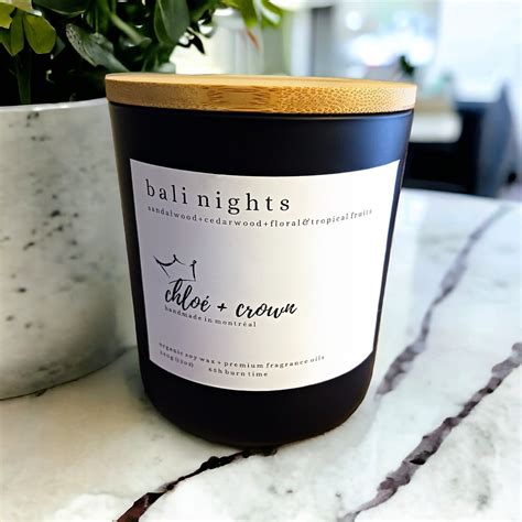 chloe and crown scented candles